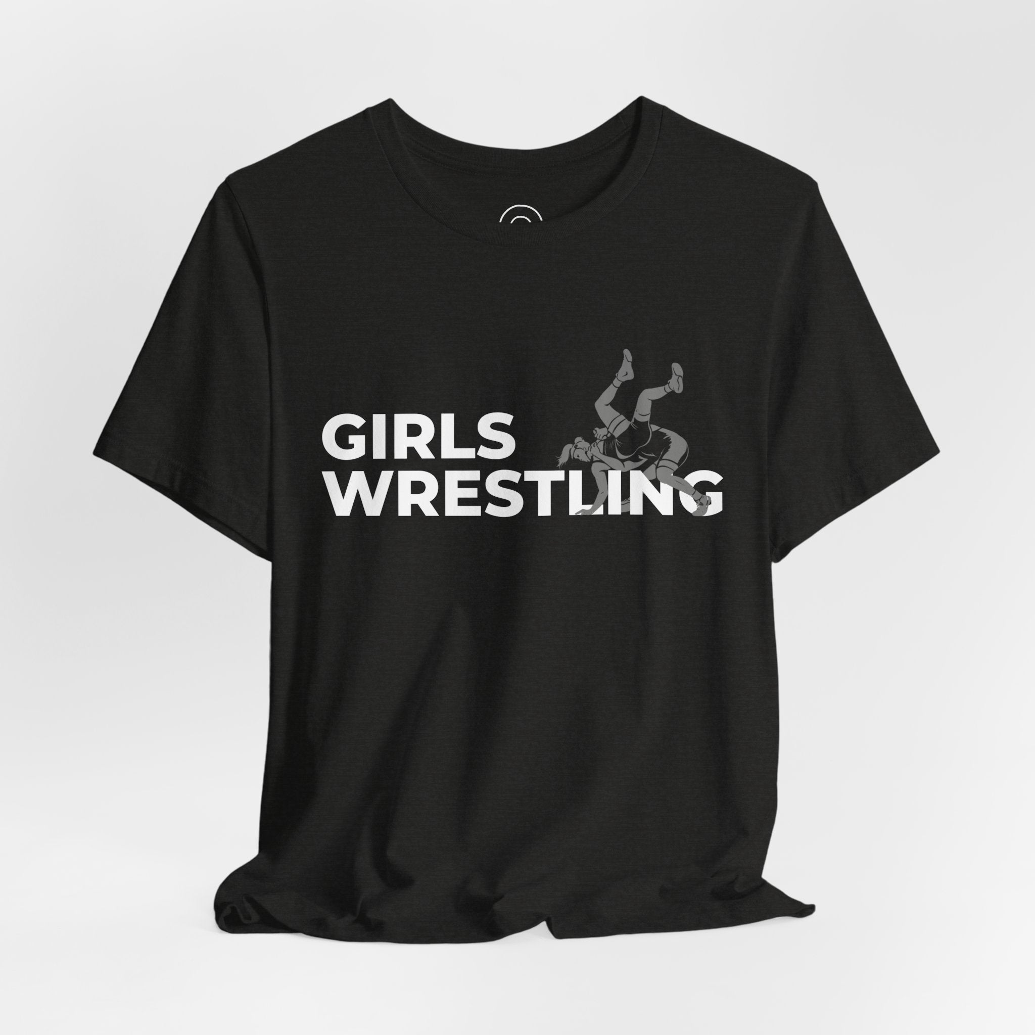 Girls Wrestling T‑Shirt — Built by Wrestling