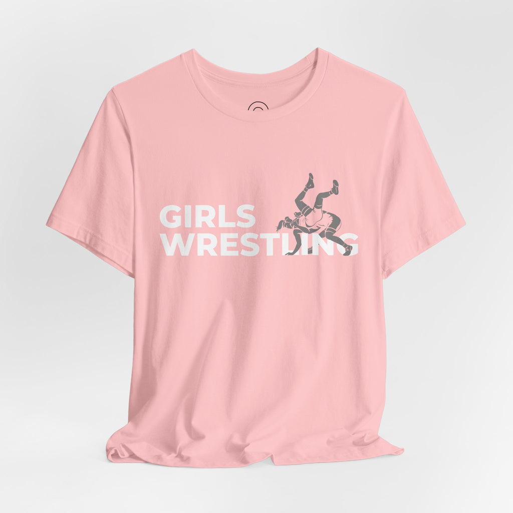 Girls Wrestling T‑Shirt — Built by Wrestling