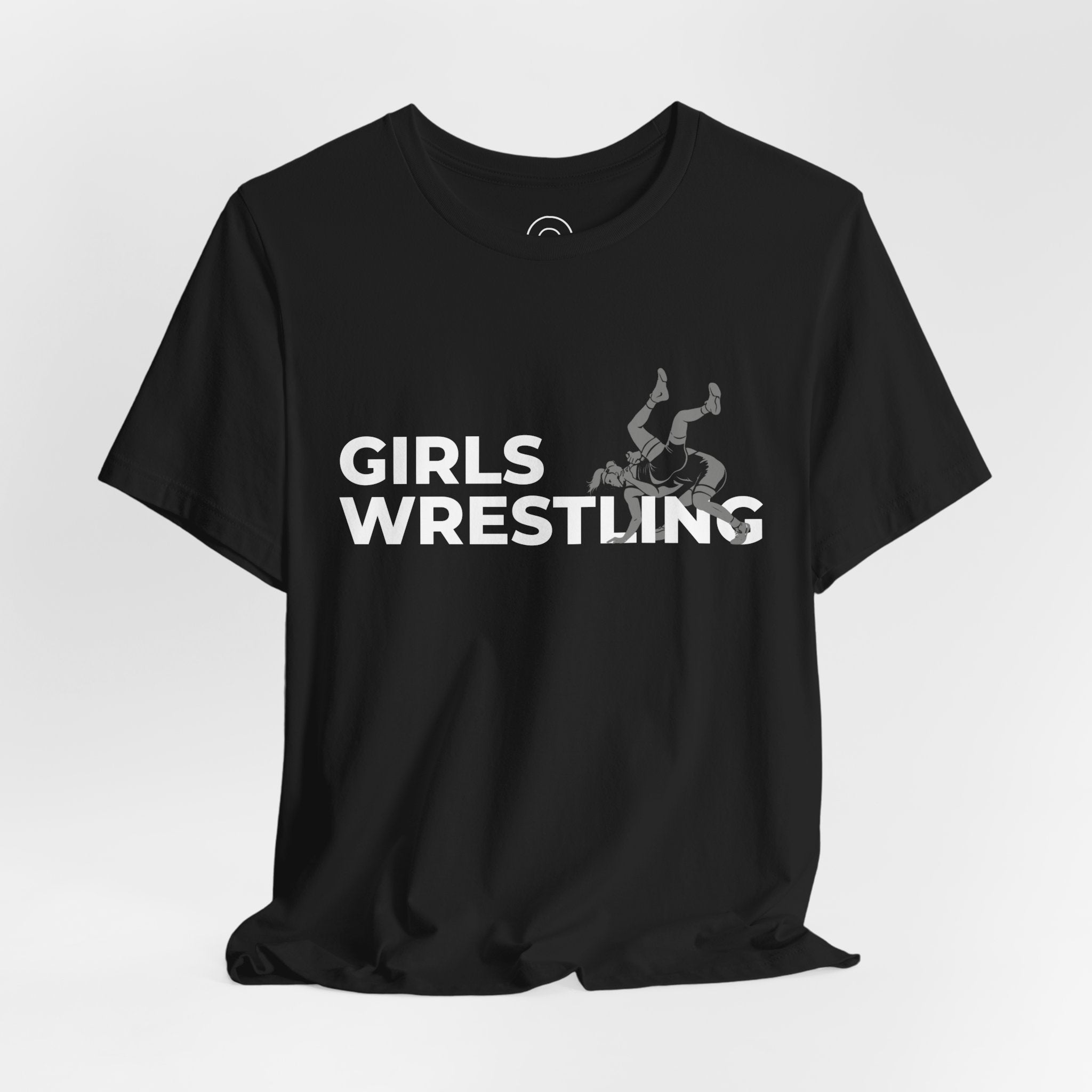 Girls Wrestling T‑Shirt — Built by Wrestling