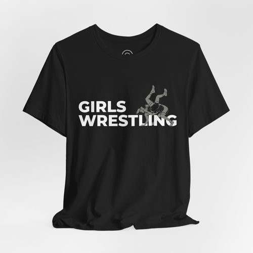 Girls Wrestling T‑Shirt — Built by Wrestling